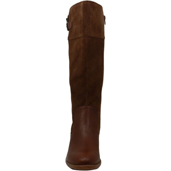 B.O.C Born Of Concept Austell Suede Leather Knee High Fashion Boots 6 /36 WIDE - Picture 3 of 13